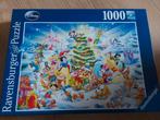 Ravensburger Puzzel 1000 stukjes Disney Kerst, Ophalen of Verzenden, 500 t/m 1500 stukjes, Zo goed als nieuw, Legpuzzel