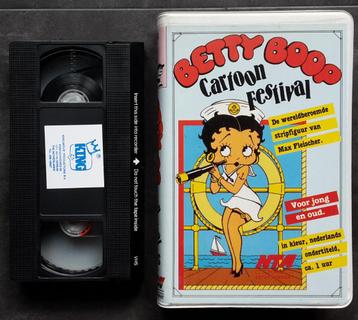 VHS - Betty Boop Cartoon Festival - Video Band Tekenfilm beschikbaar voor biedingen