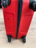 Safari Hard Suitcase Check in type L Size 80cm-Red color, Hard kunststof, 45 tot 55 cm, Ophalen of Verzenden, Zo goed als nieuw