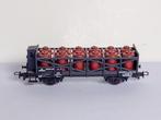 Goederenwagen met chemicaliëntanks, NS, H0, Liliput, Hobby en Vrije tijd, Modeltreinen | H0, Gelijkstroom, Wagon, Ophalen of Verzenden