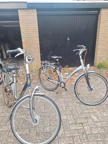 2x Damesfietsen Batavus en Gazelle - Gebruikt beschikbaar voor biedingen