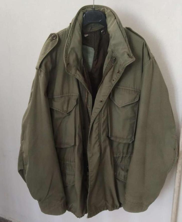 M65 Alpha jacket / jacke orginal, Kleding | Heren, Jassen | Winter, Zo goed als nieuw, Maat 56/58 (XL), Groen, Verzenden