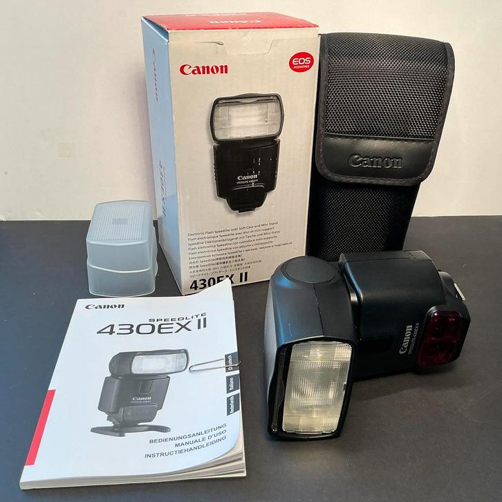 Canon Speedlite 430EX II, Audio, Tv en Foto, Fotografie | Flitsers, Zo goed als nieuw, Canon, Ophalen of Verzenden