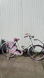 Roze/witte meisjes opknap fiets, Gebruikt, 20 inch, Ophalen