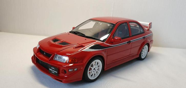 OttOmobile Mitsubishi Lancer EVO VI Tommi Makinen, Hobby en Vrije tijd, Modelauto's | 1:18, Nieuw, Auto, OttOMobile, Ophalen of Verzenden