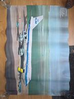 5 KLM Posters - Vintage Luchtvaart Promotie, Ophalen of Verzenden, Gebruikt