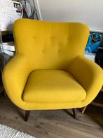 Loods 5 Fauteuil met Hoge Rugleuning okergeel, Ophalen, Zo goed als nieuw, Stof, 75 tot 100 cm