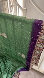 Sari / Saree, Ophalen of Verzenden, Nieuw, Groen, Overige typen