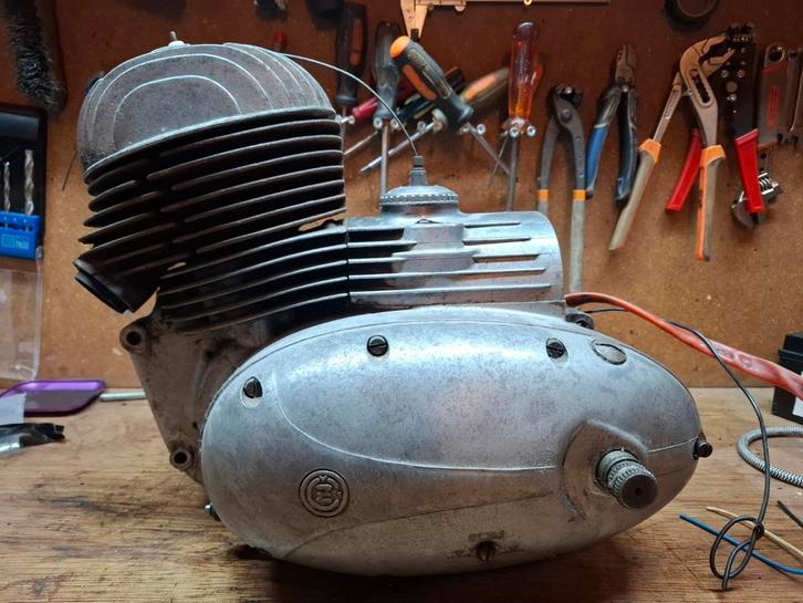 CZ 175cc Motorblok Česká Zbrojovka Cezeta, Motoren, Onderdelen | Oldtimers, Gebruikt, Ophalen
