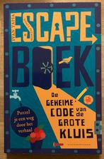 Escape boek – De geheime code van de Grote Kluis, Ophalen, Zo goed als nieuw, Linde Montse; Ivan Tapia