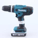 Makita HP488D Klopboor/schroefmachine 2x 2.0Ah Accu en Lader, Doe-het-zelf en Verbouw, Gereedschap | Boormachines, Makita, Zo goed als nieuw
