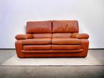 Vintage French Leather Sofa, France 70's/80's, Huis en Inrichting, 100 tot 125 cm, 150 tot 200 cm, Vintage french design italian leather