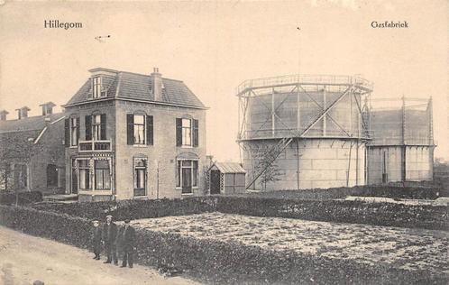 AS325 Hillegom Gasfabriek 1913, Verzamelen, Ansichtkaarten | Nederland, Gelopen, Zuid-Holland, Voor 1920, Verzenden