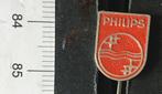 speld, Philips, rood (A, Verzamelen, Merk, Gebruikt, Ophalen of Verzenden, Speldje of Pin