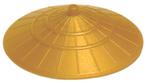 Lego Pearl Gold Minifigure, Headgear Hat, Conical Asian, Kinderen en Baby's, Speelgoed | Duplo en Lego, Ophalen of Verzenden, Gebruikt