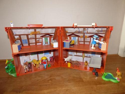 Leuke Playmobil meeneem boerderij 4142 (handig op vakantie!), Kinderen en Baby's, Speelgoed | Playmobil, Gebruikt, Complete set