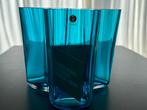 Iittala Aalto vase 120mm, turquoise, Blauw, Ophalen of Verzenden, Minder dan 50 cm, Glas