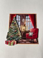 3d plaatje kerst kant en klaar, Ophalen of Verzenden, Nieuw, Kerst, Knipvel