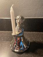 Verzilverd Engeltje - incl kaarsjes, Ophalen, Zilver