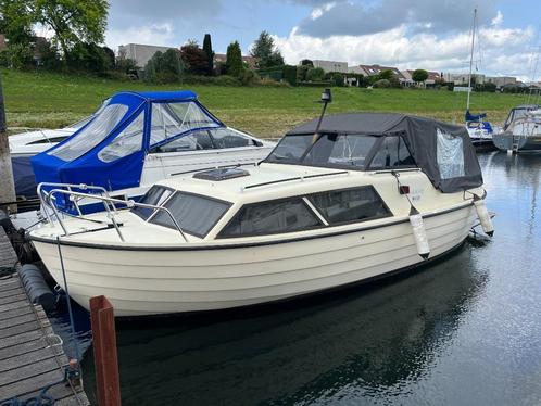 Nidelv 24 spitsgatter, Watersport en Boten, Motorboten en Motorjachten, Gebruikt, Polyester, 6 tot 9 meter, Diesel, Binnenboordmotor