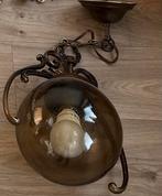 Vintage Hanglamp voor in de Gang, Huis en Inrichting, Lampen | Hanglampen, Ophalen of Verzenden, Gebruikt, Glas, Minder dan 50 cm