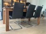 Eetkamerstoelen, Ophalen, Zwart, Zo goed als nieuw, Modern
