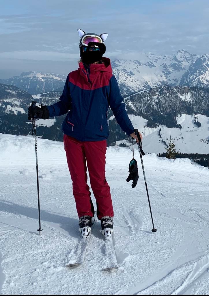 Salomon ski jas en broek, Kleding | Dames, Wintersportkleding, Zo goed als nieuw, Overige typen, Maat 38/40 (M), Ophalen of Verzenden