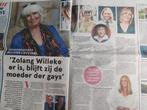 Willeke Alberti / Zangeres zonder Naam/ Angela Groothuizen, Ophalen of Verzenden, 1980 tot heden, Nederland, Knipsel(s)