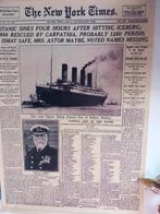 titanic poster, Verzamelen, Ophalen, Rechthoekig Staand, Nieuw, A1 t/m A3