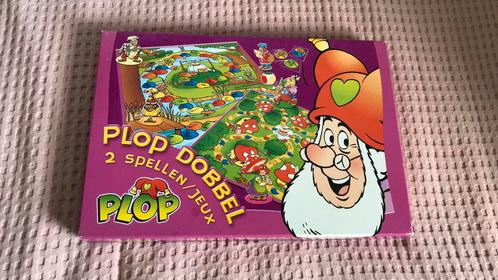 Kabouter Plop dubbelzijdig bordspel, Hobby en Vrije tijd, Gezelschapsspellen | Bordspellen, Gebruikt, Een of twee spelers, Drie of vier spelers