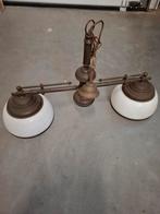 bronskleurige hanglamp, Ophalen of Verzenden, Gebruikt