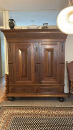 Antieke eikenhouten Groenlo kast, Ophalen