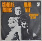 Sandra & andres,mama mia,7"single, Ophalen of Verzenden, Gebruikt, Pop