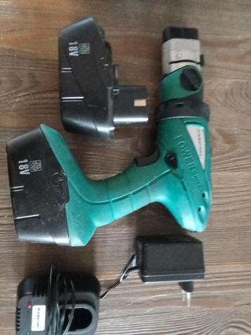 Powerplus Boor- en Schroefmachine 18V beschikbaar voor biedingen