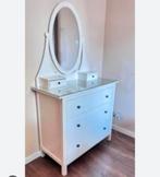 Ikea Hemnes Ladekast met spiegel, Ophalen of Verzenden, Zo goed als nieuw, Minder dan 100 cm