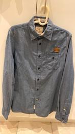 Blouse maat S, Kleding | Heren, Overhemden, Ophalen of Verzenden, Zo goed als nieuw, Blauw, Hallinger