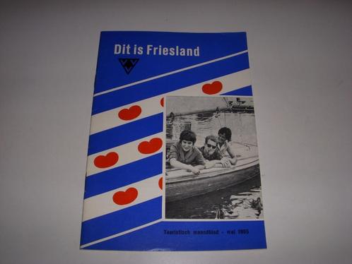 Toeristisch maandblad '' Dit is Friesland '' mei 1965, Boeken, Tijdschriften en Kranten, Gelezen, Sport en Vrije tijd, Ophalen of Verzenden