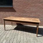 Antieke franse tafel met mooie patine, Ophalen, Gebruikt, 50 tot 100 cm, 150 tot 200 cm