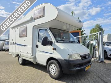 Ahorn Camp Camper 6 zitplaatsen op kenteken 2003 Fiat 114pk beschikbaar voor biedingen