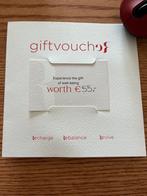Gift voucher Renessence €55, Tickets en Kaartjes, Kortingen en Cadeaubonnen, Eén persoon, Cadeaubon