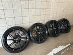 19 inch Motec wielen 5x112, met banden, Audi, Volkswagen, Auto-onderdelen, Banden en Velgen, Banden en Velgen, Ophalen of Verzenden