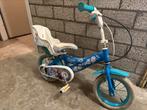 Frozen fietsje met poppenzitje, Ophalen, Gebruikt, Minder dan 16 inch