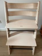 Stokke Tripp Trapp White Wash - Nieuwer Model, Ophalen, Gebruikt, Meegroeistoel, Aanschuifbaar