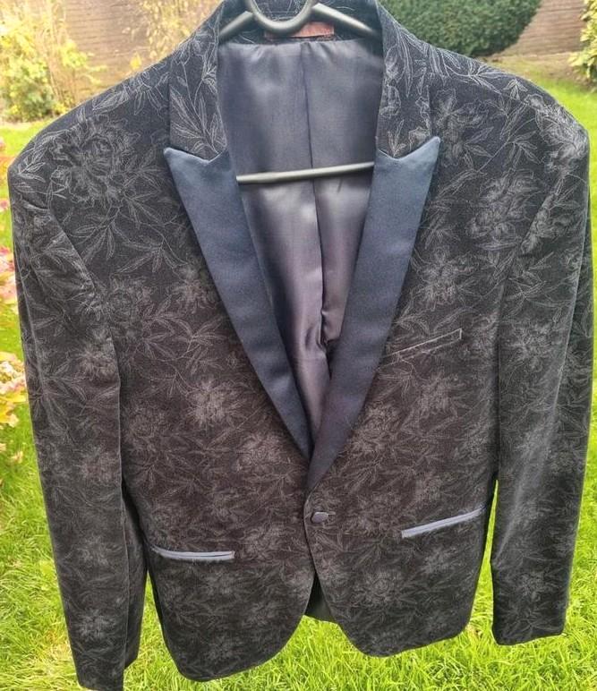 Prachtig gala / smoking / colbert  maat 50/52 als nieuw!, Kleding | Heren, Kostuums en Colberts, Nieuw, Overige maten, Blauw, Ophalen of Verzenden