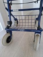 Rollator Blauw, Ophalen, Opvouwbaar, Zo goed als nieuw
