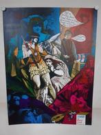 Originele Poster Nicolaas Wijnberg Jaarfeest Toneel Opera, Verzamelen, Rechthoekig Staand, Verzenden, Zo goed als nieuw, A1 t/m A3