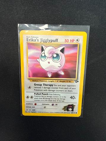 Erika's Jigglypuff - Zeer Goede Staat! beschikbaar voor biedingen
