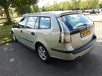 Saab 9-3 1.8 T Sport Estate 2006 met onderhoud!!, Auto's, 1998 cc, 74 €/maand, Zwart, 4 cilinders