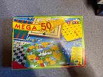 Mega 50 bordspellen, Hobby en Vrije tijd, Gezelschapsspellen | Bordspellen, Een of twee spelers, Ophalen of Verzenden, Gebruikt