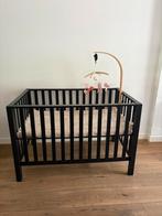 Tweeling box zwart Europe baby Casper, Kinderen en Baby's, Ophalen, Gebruikt, Rechthoekig, In hoogte verstelbaar